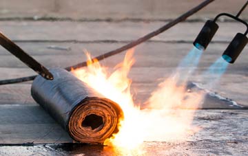 Guston asphalt flat roofing repairs